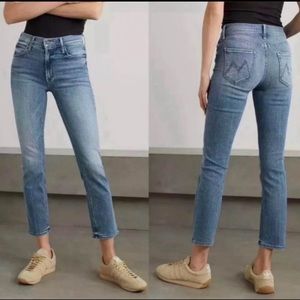 Mother jeans Double Dazzler in Lbo Straight size 27